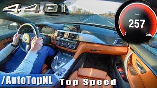 BMW 4 Series 440i xDrive Gran Coupe 257km/h AUTOBAHN TOP SPEED by AutoTopNL
