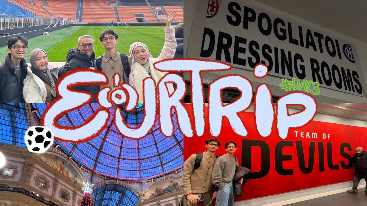 E(O)ur Trip Day 3 - San Siro Stadio to Duomo⚽️🏆🏟️