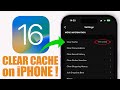 How To Clear iPhone CACHE - iOS 16 ! image