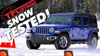 Here's How To Drive (And Not Drive) The 2019 Jeep Wrangler Turbo In The Snow
