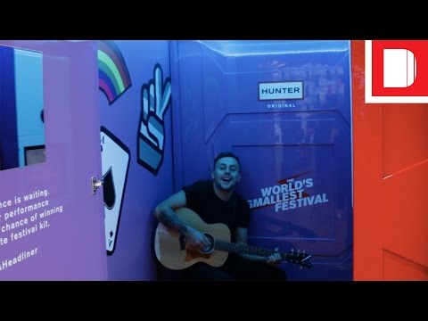 Live Inside Hunter's Festival In A Portaloo With Alasdhair Willis