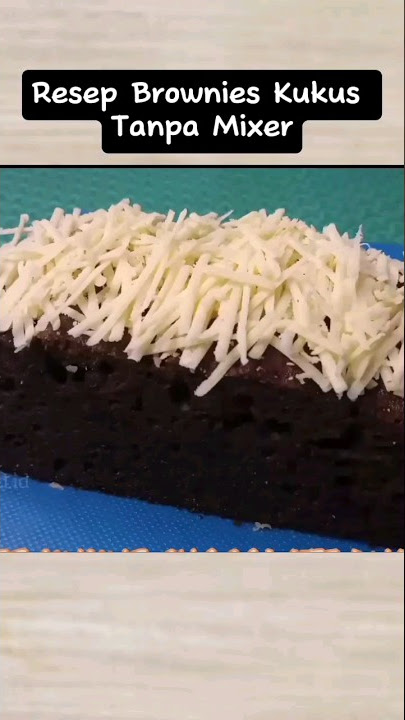BROWNIES KUKUS TANPA MIXER ANTI GAGAL!!