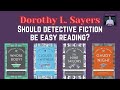 The Challenge Of Dorothy L. Sayers