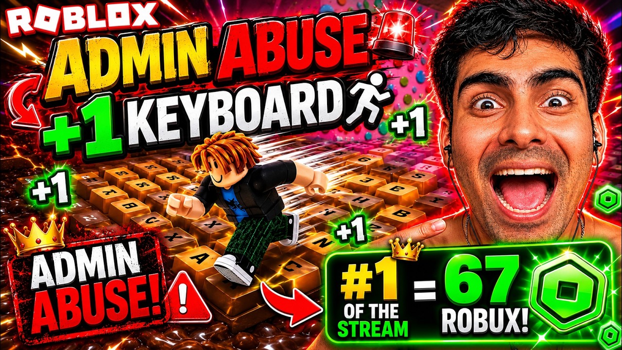 +1 Speed Keyboard escape | Admin Abuse | Horror Game Later | Roblox ...