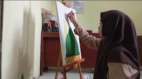 Ngali Grafi pake kain Kanvas