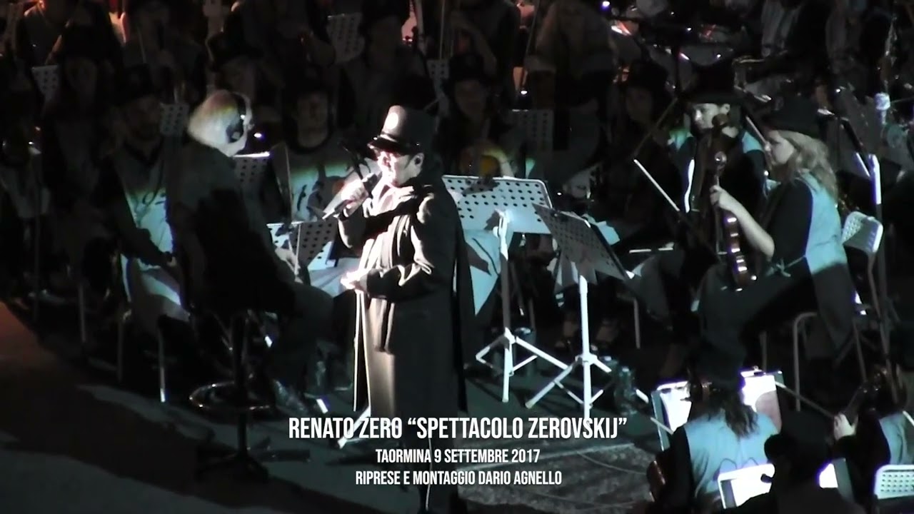 Renato Zero in Concerto "Zerovskij - Solo per Amore" (mix seconda parte) - Taormina 9 Settembre 2017
