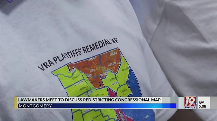 Lawmakers Meet to Discuss Redistricting Congressional Map | July 13, 2023 | News 19 at 5 p.m.