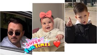 Fun Boy, Father and Baby Girl New Super Videos 😇👶🏼❤️ Kerem Emir #shorts TikTok