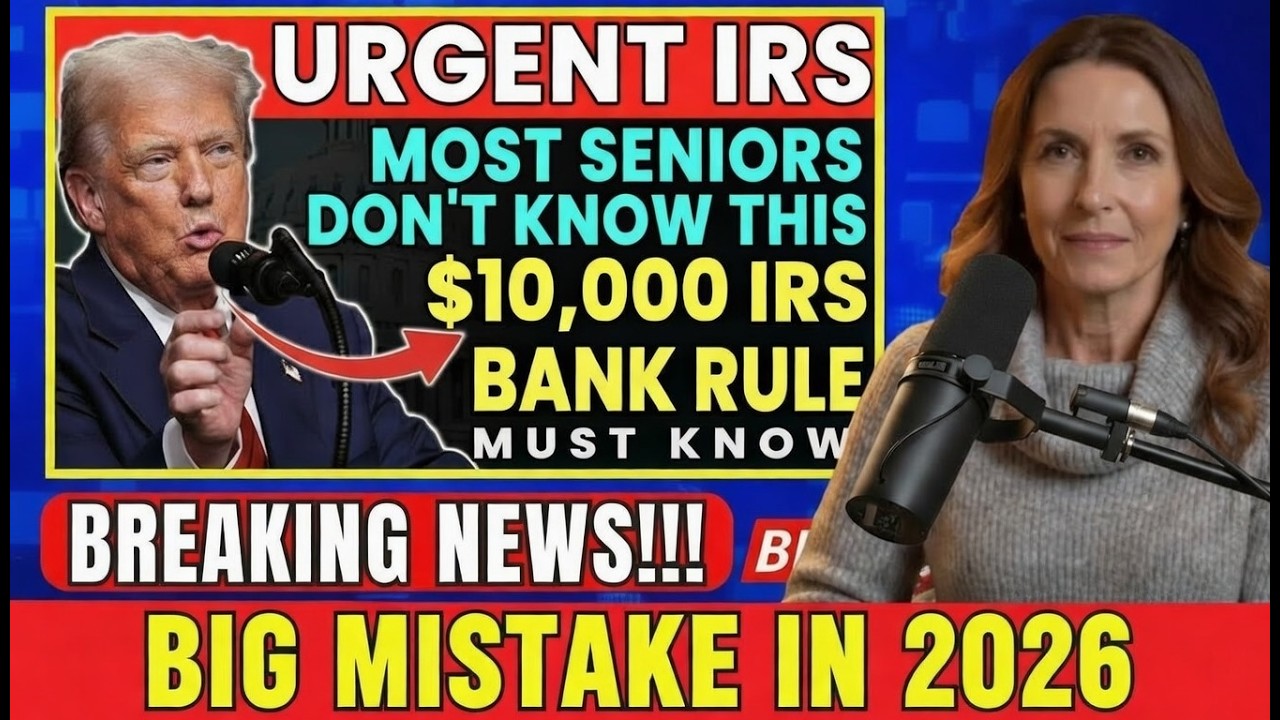 Most Seniors Don't Know This $10,000 IRS Bank Rule — And It's a Big Mistake in 2026