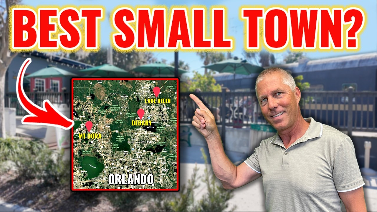 3 ЛУЧШИХ маленьких городка недалеко от Орландо, которые вы ОБЯЗАТЕЛЬНО ДОЛЖНЫ ПОСЕТИТЬ! [ПЛОЩАДЬ ...
