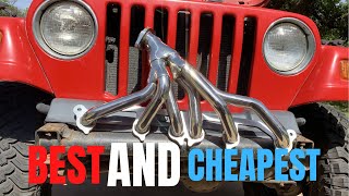 The Best and Cheapest Jeep 4.0 Header