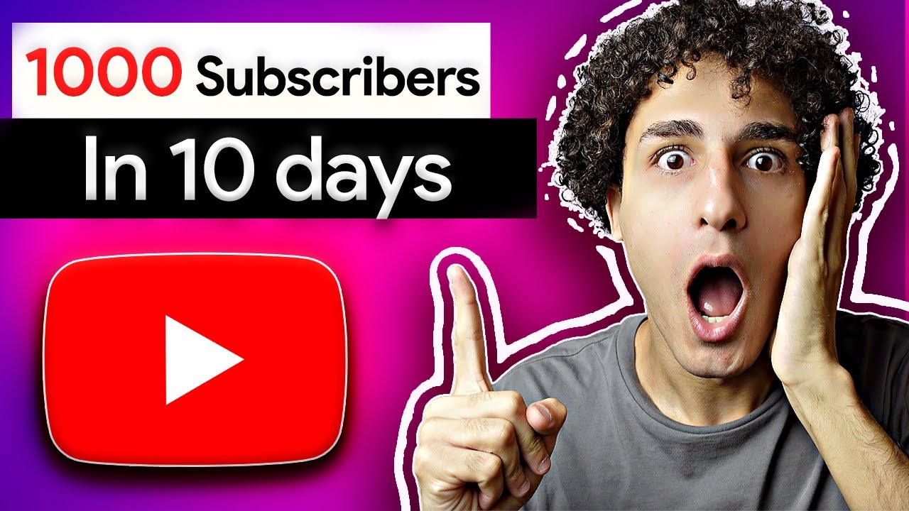 How to Get Your First 1,000  Subscribers (13 Tips!)