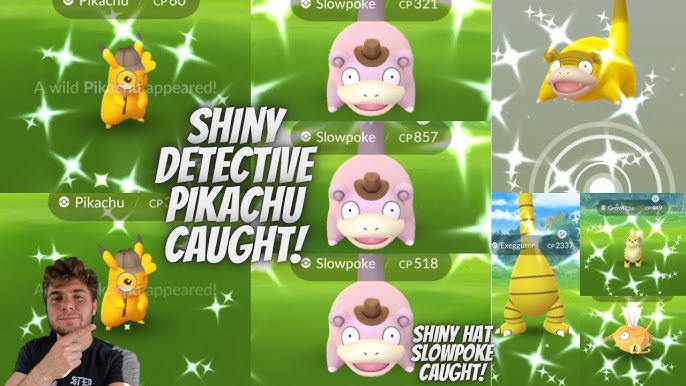 How to get Shiny Detective Hat Pikachu in Pokemon GO