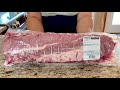 Costco pork back ribs  costco 2024  pork back ribs  costco meat  asmr cooking