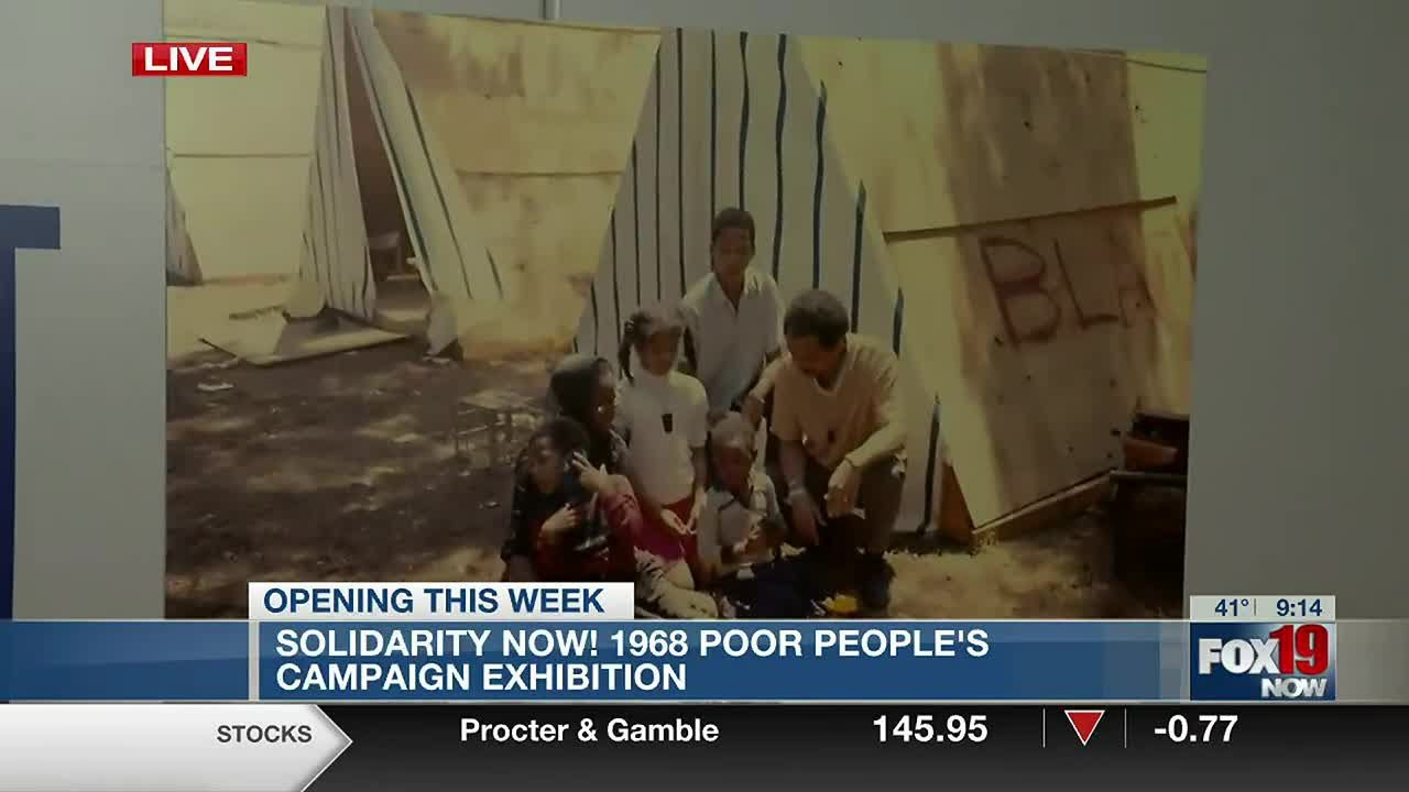 Solidarity Now! 1968 Poor People's campaign exhibition