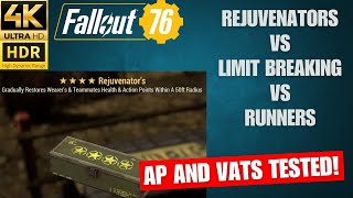 Base AP and Crit Bar Tests with New 4 Star Legendary Mods - Fallout 76