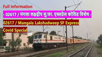 02617 Train Route Map Mangalalakshadweepexpress - Youtube
