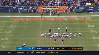 Connor Barth game losing field goal miss