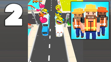 Build Roads - Gameplay Walkthrough Part 2 (iOS, Android)