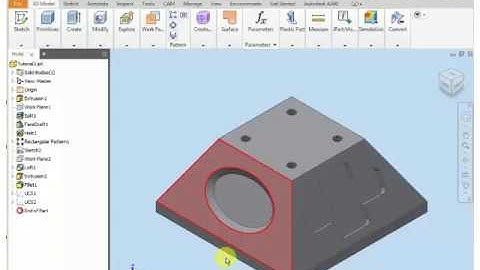 HSM-CAM Autodesk - Tutorial 03