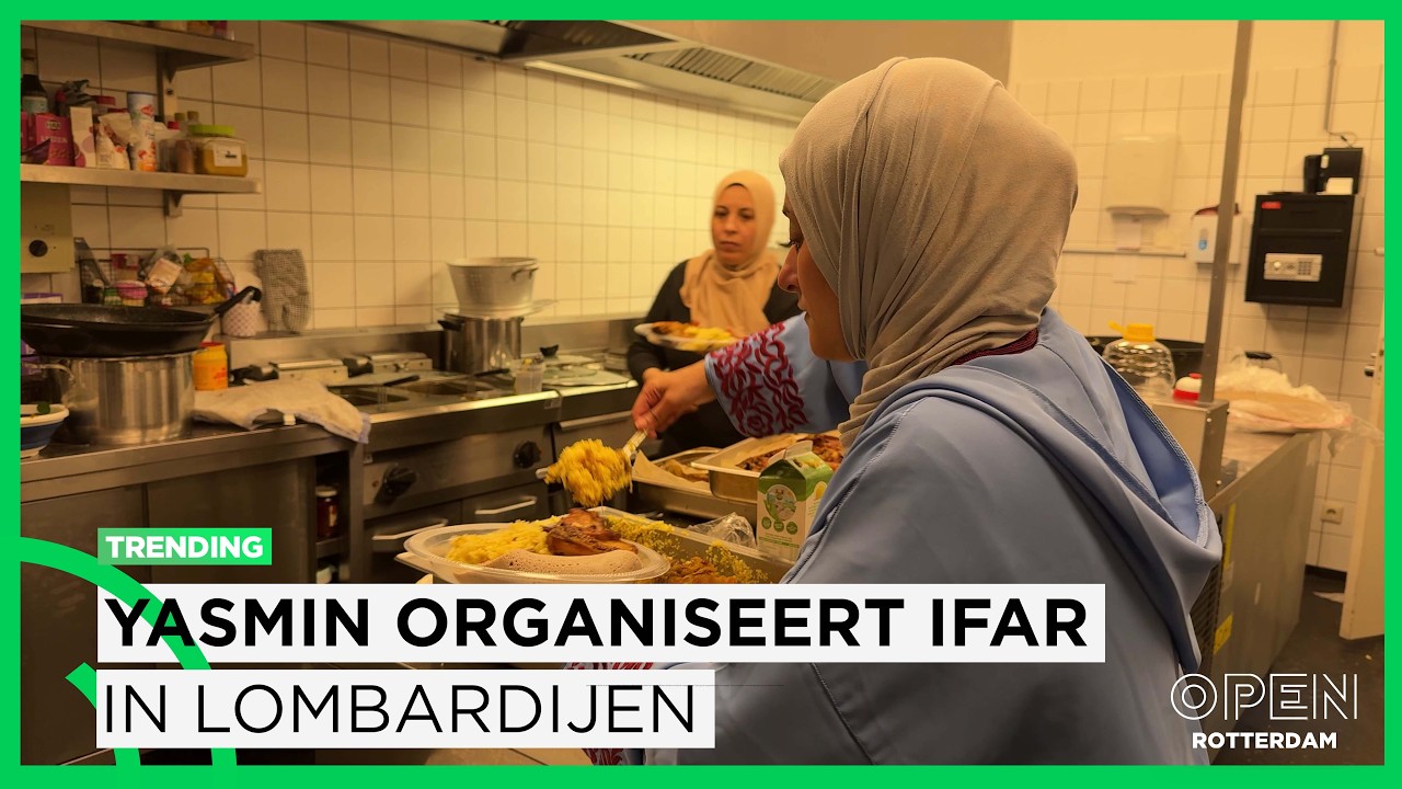 Yasmin brengt alle buurtbewoners bij elkaar met een jaarlijkse iftar in Lombardijen | TRENDING