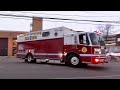 Paterson NJ Fire Department New Rescue 2 (Ferrara) Back in Service Responding out of their quarters