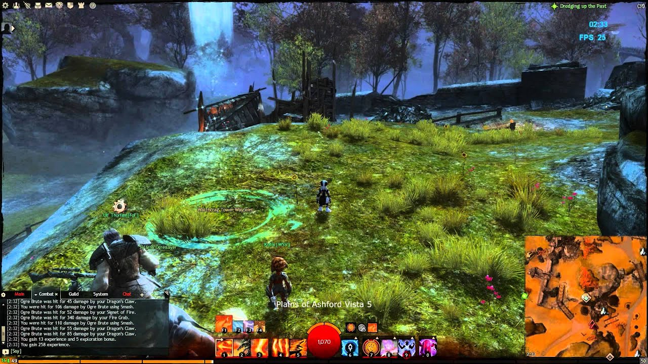 Guild Wars 2 - Vistas / Aussichtspunkte / Ausblicke - Plains of Ashford / Ebenen von Aschfurt