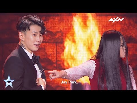 The Sacred Riana Spooked Jay Park - Results Show | Asia's Got Talent 2017