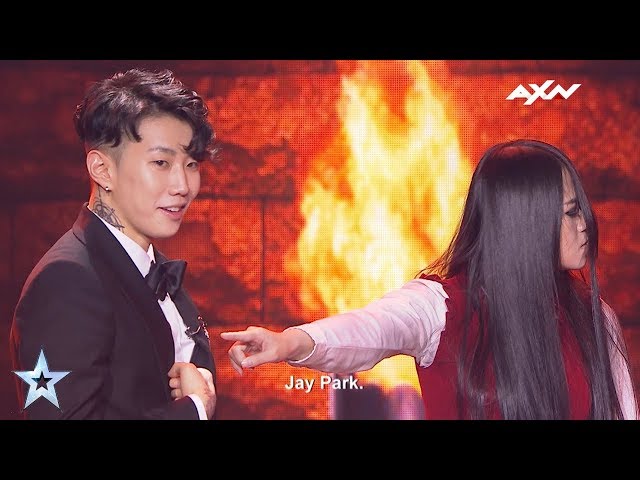 The Sacred Riana Spooked Jay Park - Results Show | Asia's Got Talent 2017 class=