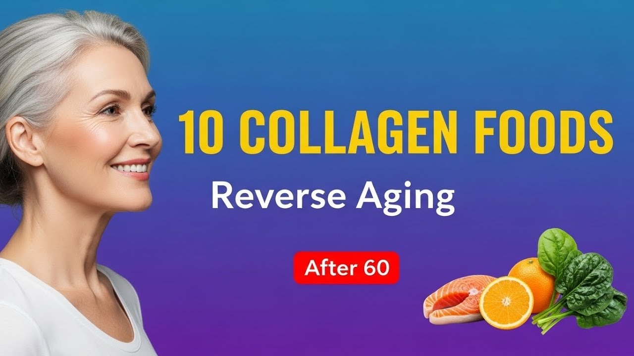 REVERSE Aging! Top 10 COLLAGEN Foods for Seniors Over 60