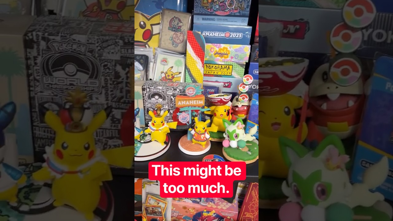 Should I Stop Collecting Pokémon Worlds Merch After This?
