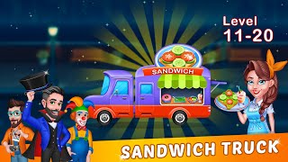 My Super Chef - Cooking Game || Sandwich truck || ( Truck 01 : Levels 11 to 20 ) screenshot 4