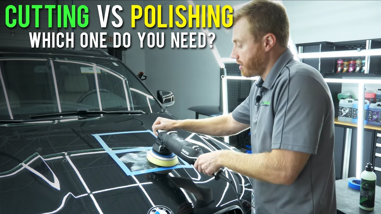 What's the difference between rubbing and polishing compound?