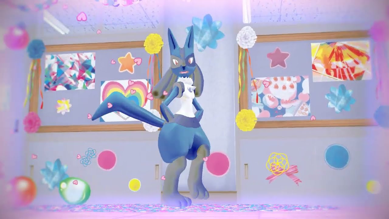 【MMD】 Lucario - Kokoro no Tamago