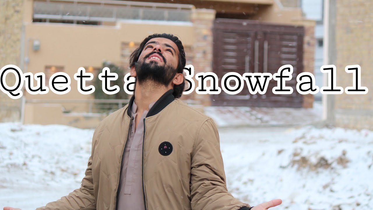 |First |Snowfall| in |Quetta Balochistan| 2022|