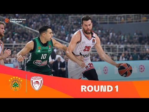 Olympiacos wins in Athens! | Round 1, Highlights | 2023-24 Turkish Airlines EuroLeague