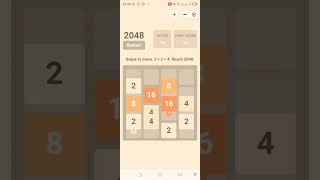 Game name 2048 (part 2) #viral #рекомендации #art #subscribe #video #рек #врек #trending screenshot 2