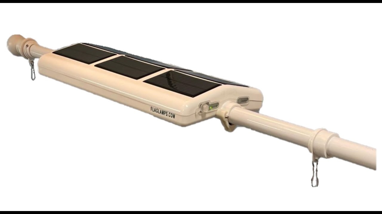 Installation onto a house mounted flagpole. YouTube