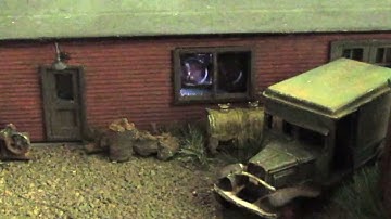 N Scale Welding Effect