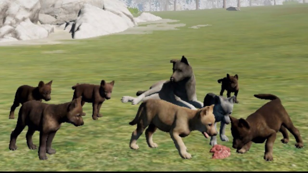 Raising 7 Pups On Challenging Mode In WolfQuest Anniversary Edition raising-7-pups-on-challenging-mode-in-wolfquest-anniversary-edition