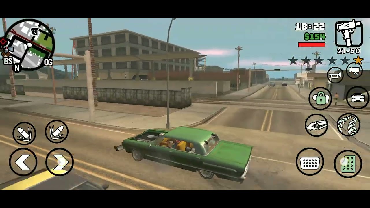 CJ and homies fight again ballas enemies, homies on fire 🔥