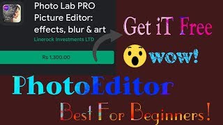 Photo Lab Pro Free|Simple photo|Editor screenshot 5