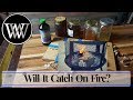 Boiled Linseed Oil Rags On fire | Safety and Drying Time For Woodworking Oil Finish Boiled Linseed Oil Rags On fire | Safety and Drying Time For Woodworking Oil Finish