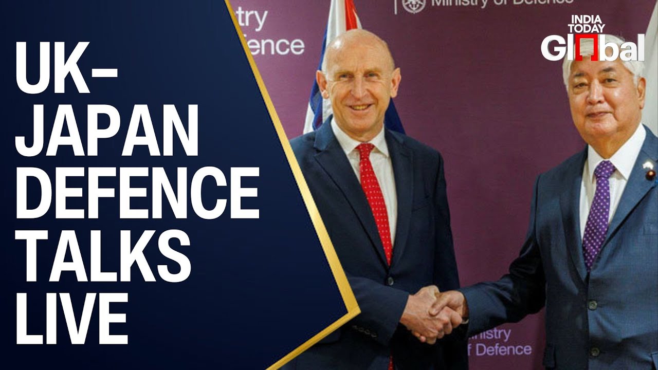 UK Defence Minister John Healey & Japan’s Gen Nakatani Hold Joint Press Conference | LIVE