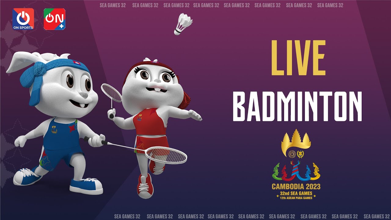 sea games badminton 2022 live