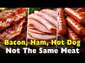 How One Pig Becomes Bacon, Ham, and Hot Dogs