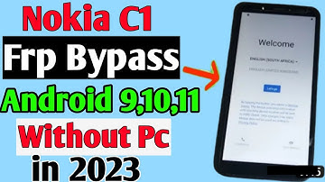 Nokia C1 TA-1165 FRP/Google Lock Bypass Without PC 100%Ok Solution/Nokia c1 frp bypass in 2023#2023