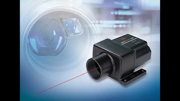 Powerful laser distance sensor for industrial applications