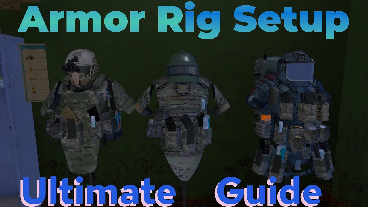 Armor Rig Fivem The ULTIMATE Armor Rig Setup Guide | Exfilzone | VR - YouTube