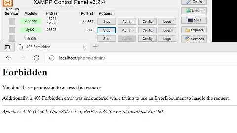 How To Fixed phpmyadmin Fobiden Permission In Xammp server